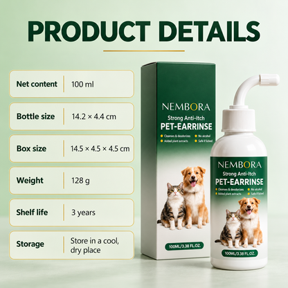 Ear Cleaner for Dogs & Cats