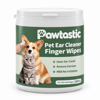 Ear Finger Wipes by Pawtastic® - 50 pcs
